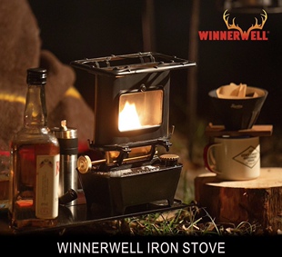 winnerwell复古灯油炉铸铁炉户外煎炉户外露营灯炉