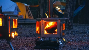 winnerwell五角型户外露营柴火炉不锈钢户外露营柴火炉