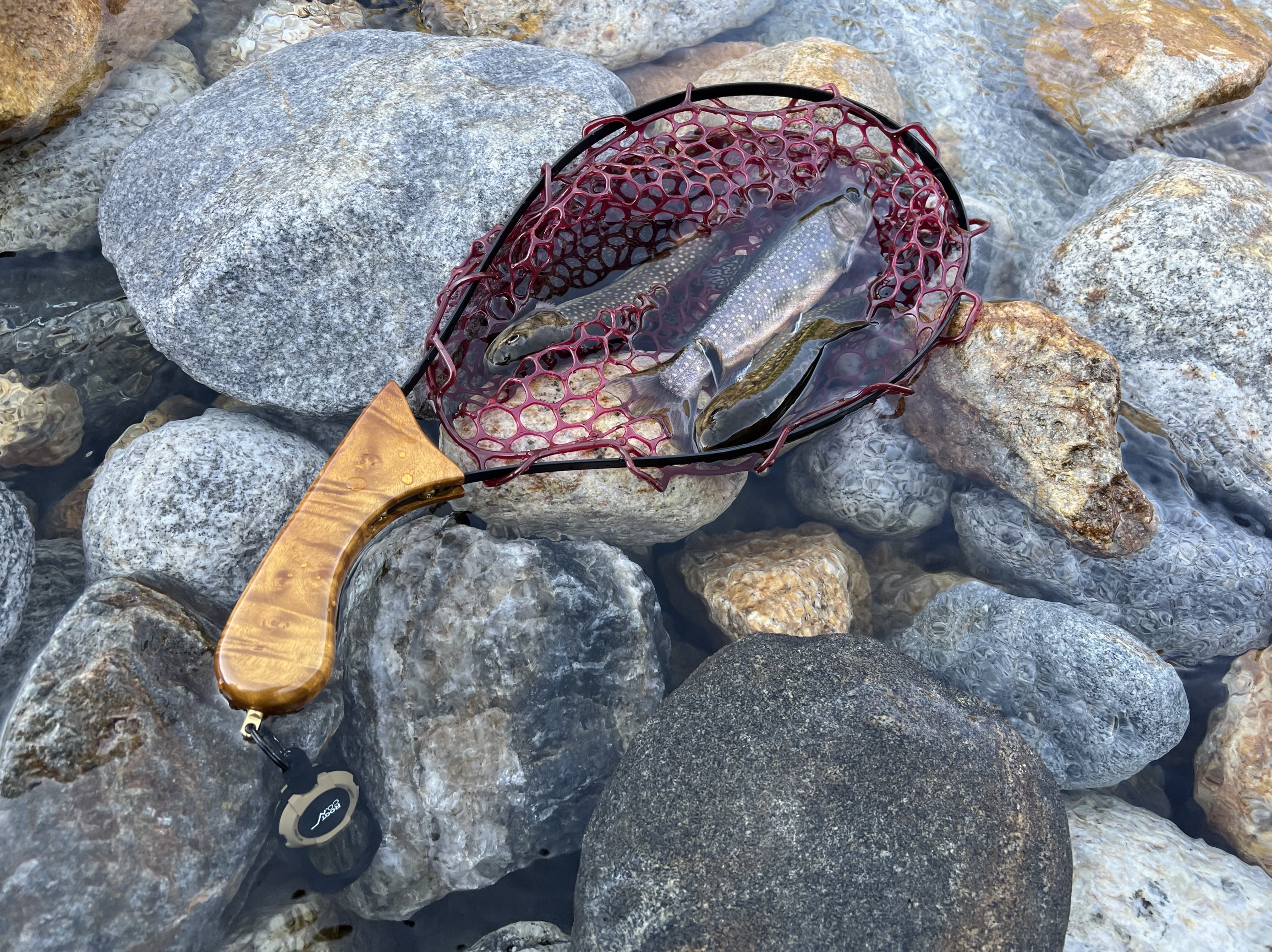 MajorCraft马牌可折叠便携溪流路亚抄网橡胶防挂轻量抄网