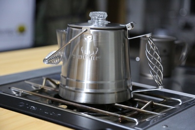 winnerwell 9cup咖啡壶篝火壶不锈钢户外水壶bc露营水壶