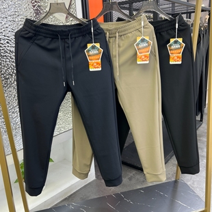 男 五防面料秋冬石墨烯内里立体剪裁束脚运动裤 有型 微锥束脚款