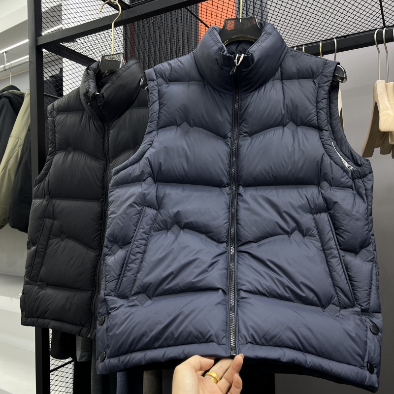 休闲立领防寒保暖立领羽绒马甲潮