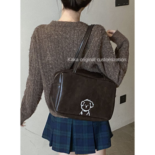 时尚经典简约便携腋下包