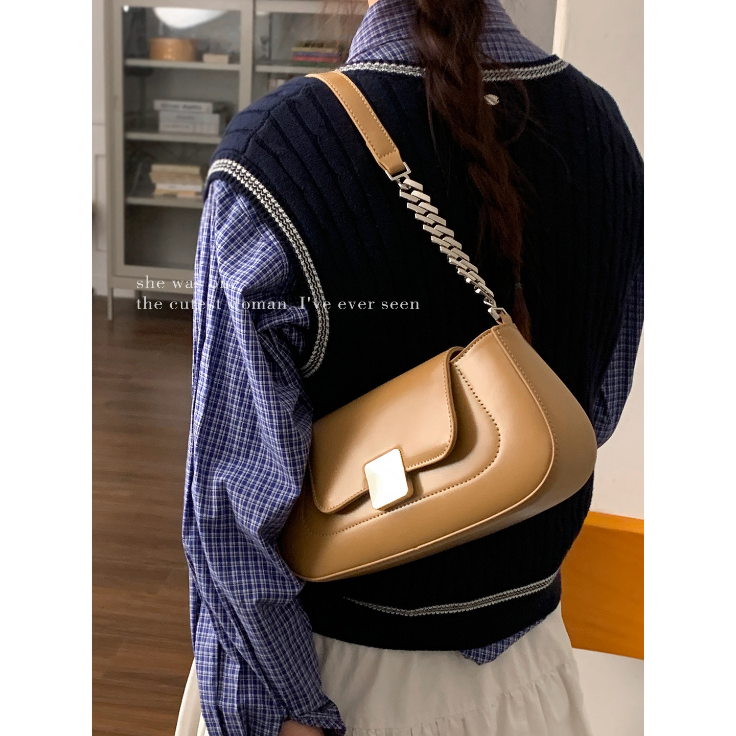 法式小众腋下包包女款2026新款ins时尚百搭小方包休闲通勤斜挎包,箱包皮具/热销女包/男包,通用款女包,淘宝优惠券,粉丝福利购,淘宝优惠卷