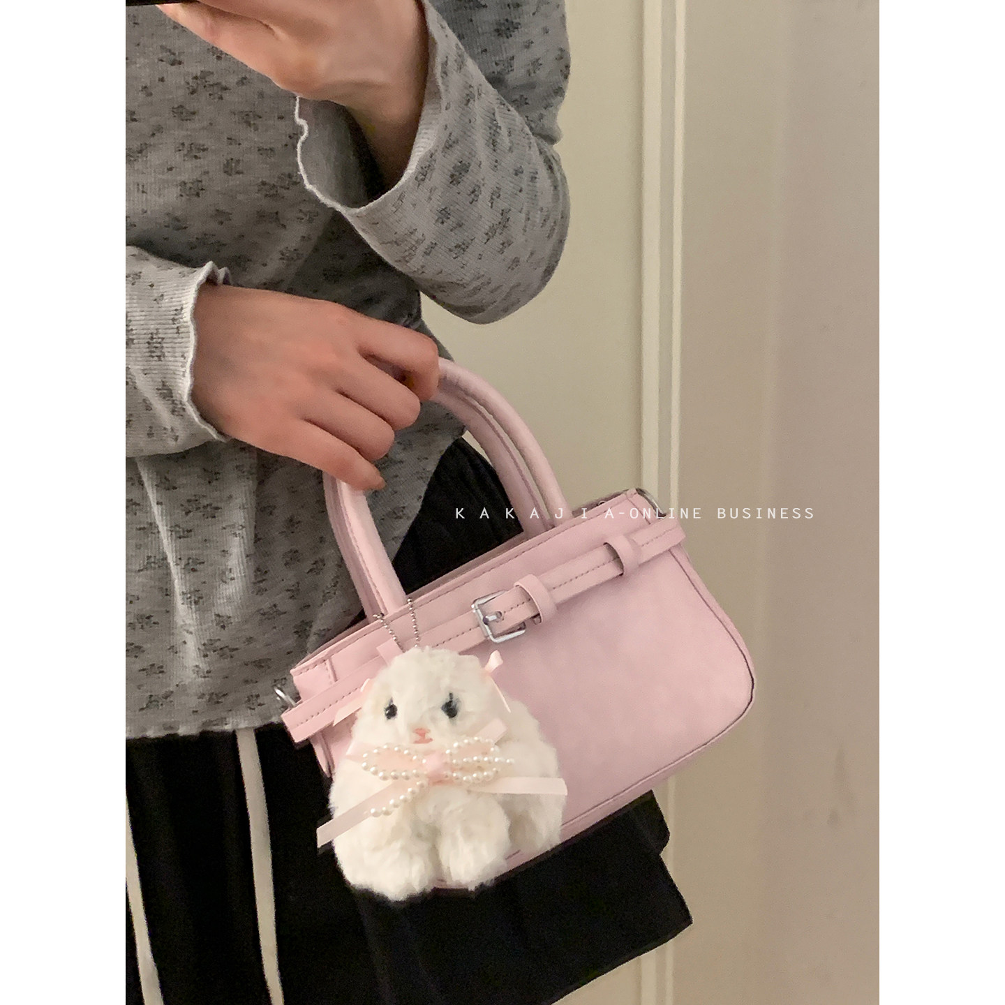 春夏手提小包包女2026新款潮时尚韩国小方包百搭单肩包斜挎包