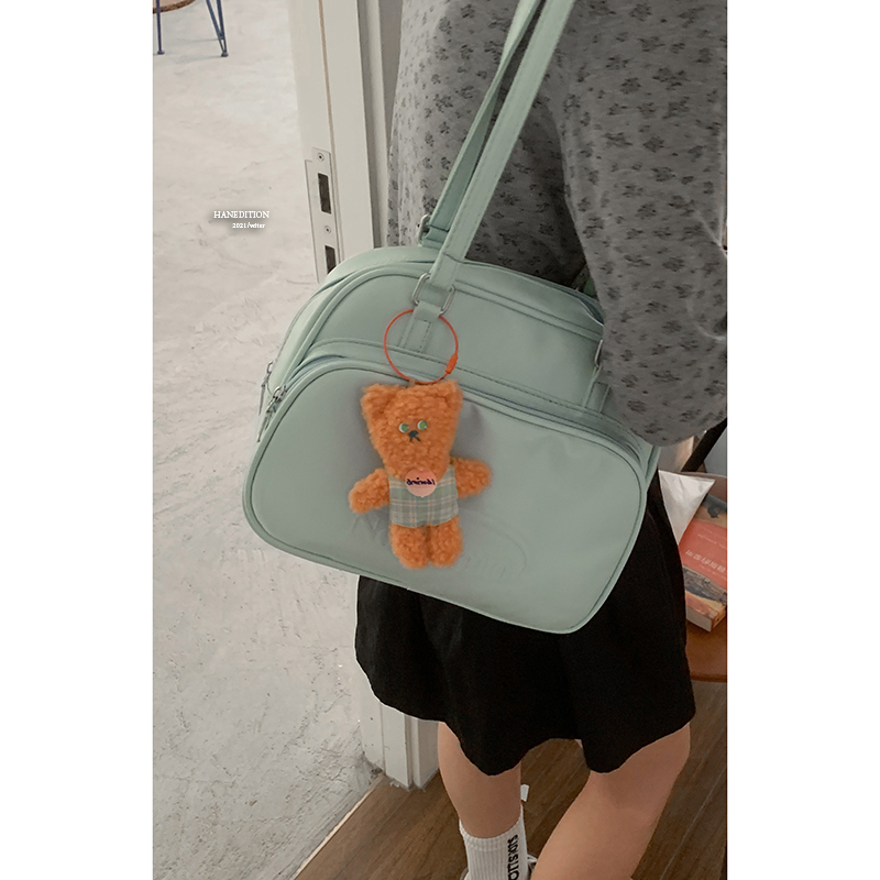 卡乐儿韩国学院风双肩背包托特包