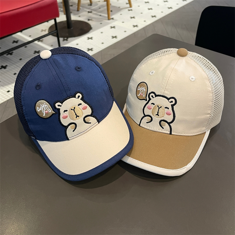 嘟嘟baby春夏防晒透气鸭舌帽
