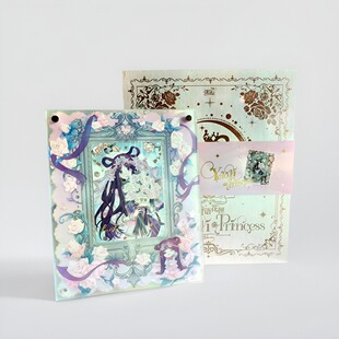 新品叶罗丽卡牌诗语画匣春日画家王默花之精灵罗丽卡片