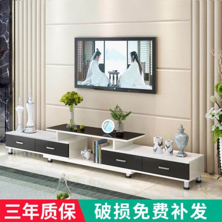 伸缩储物黑白色现代简约电视柜小户型黑色木质休闲桌实木欧式创意|ruв категории жилой мебели, кабинет, телевизионный шкаф - от Buy2taobao.com для оказания профессиональной услуги покупки агента Taobao
