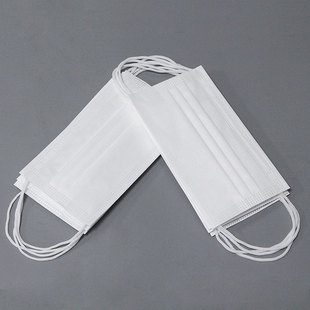 洁净室净化防护专用一次性无尘口罩防静电ES口罩光滑不掉毛电子厂