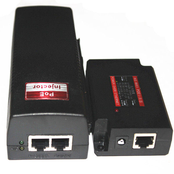 热销poe供电模块合路分离器 内置可调5v7v9v12V输出无线网桥电源