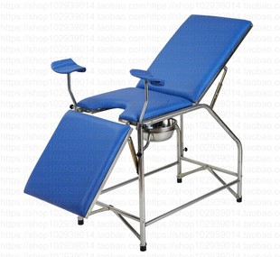 轻便妇科检查床不锈钢诊查妇产科医用冲洗诊断医疗加厚医院妇检床