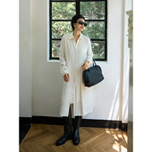 重磅真丝连衣裙 TOFOD D大调 极简高级风黑白裙子