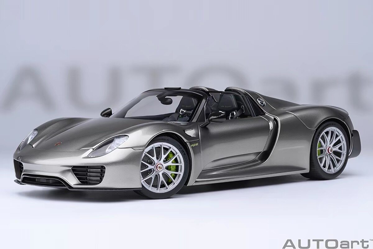 AUTOart 奥拓 1:18 保时捷918 PORSCHE SPYDER WEISSACH 汽车模型