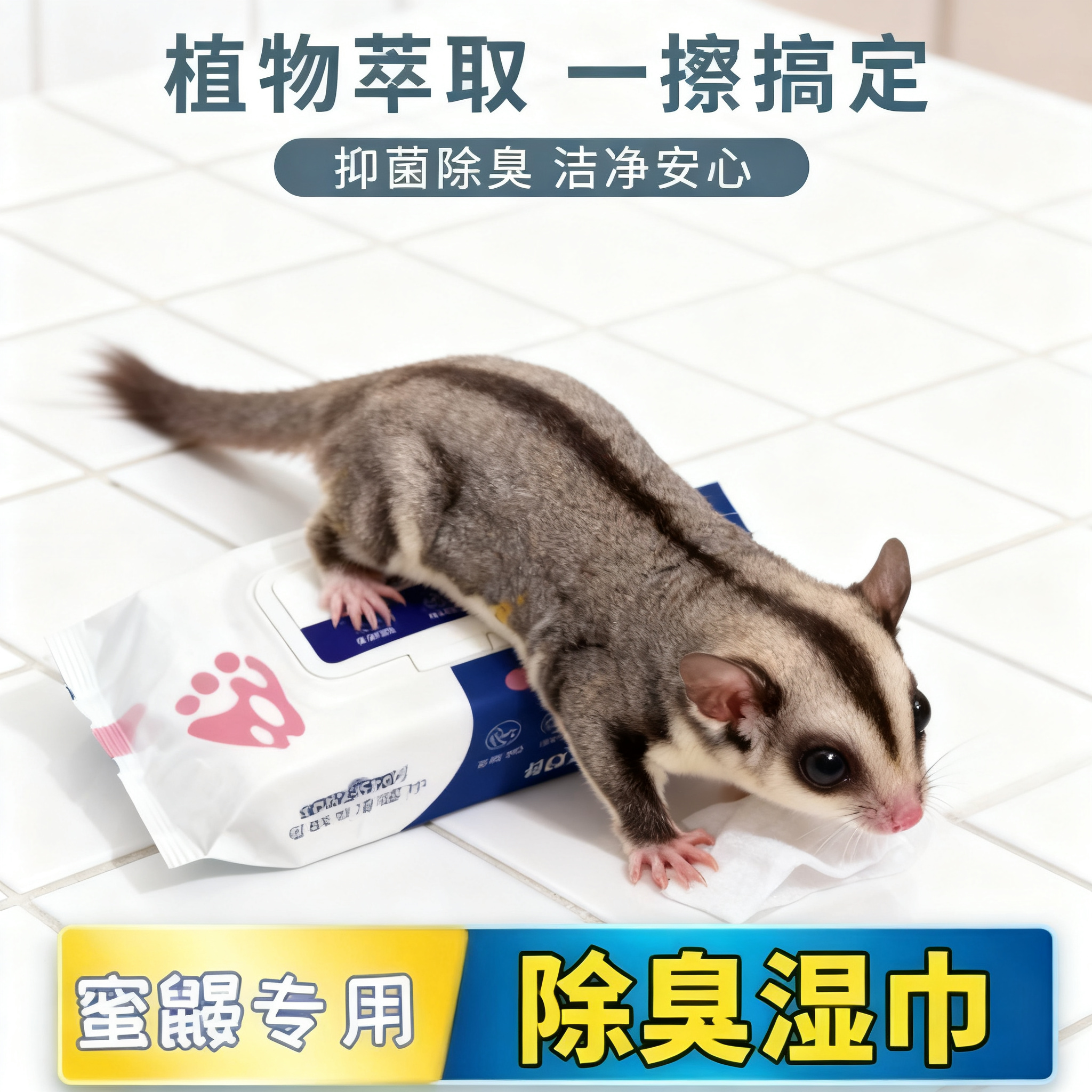 蜜袋鼯除臭洗澡用品鼬专免