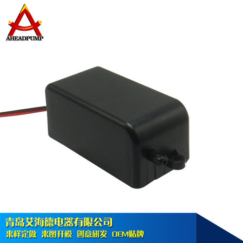 微型电磁泵A400dc12v24v小型鱼缸用静音臭氧增压气泵电动隔膜泵