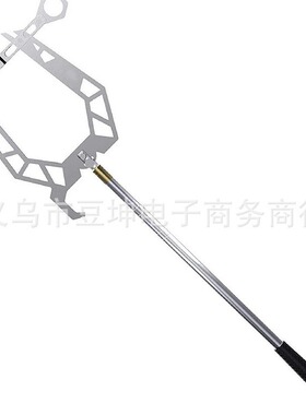 新款码头挂钩伸缩穿线器易行长距离螺纹船钩船用工具 单个头