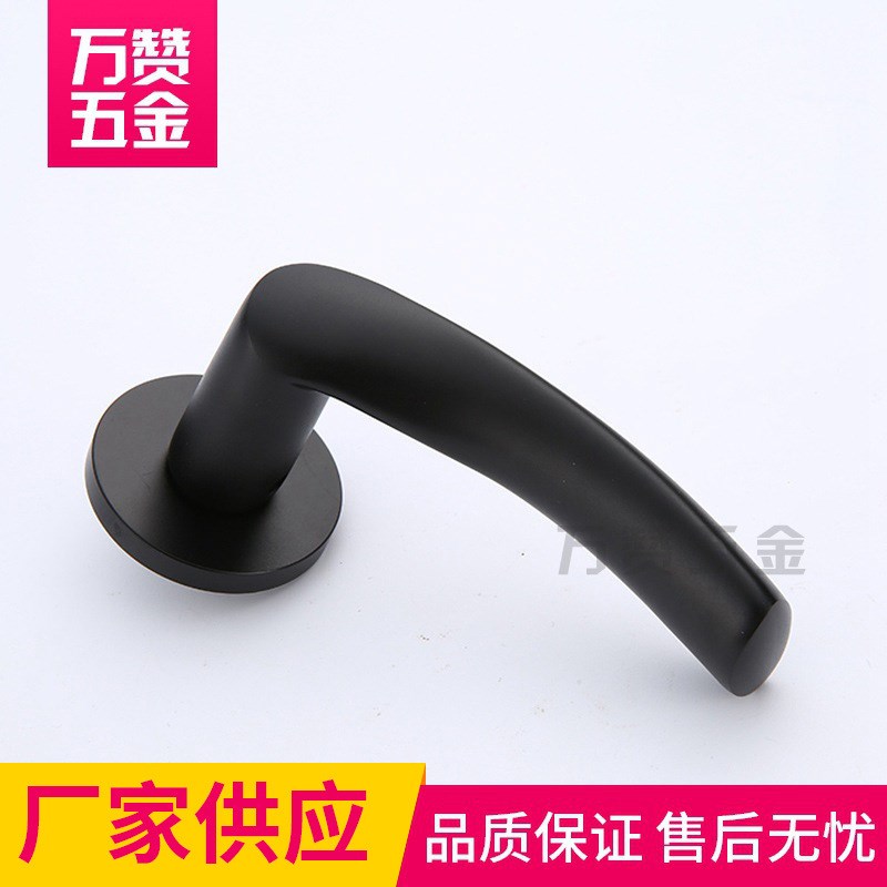 简约室内门把手门锁 家用实木静音门锁 现代金属门锁厂家直