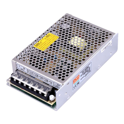 D-50BAC220V转5V12V24V双组输出开关电源交流转直流明伟开关电源
