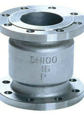 H42W-16P DN100厂家直销不锈钢法兰止回阀-H42W-16P