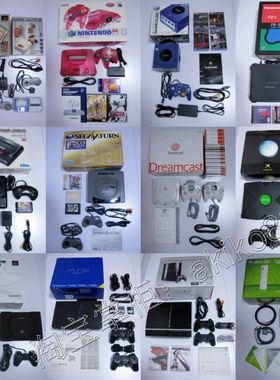 游戏机维修 PS1 PS2 PS3 PS4 NGC 土星SS DC 改220V直插直读硬盘