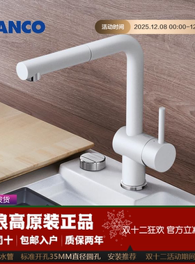 包税国内现货Blanco铂浪高厨房抽拉龙头linus-s 德国进口516688