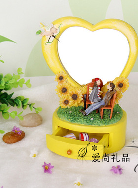几米左右情人节家居摆件收纳礼物