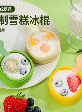 食品级DIY雪糕模具家用冰棍冰淇淋冰块冰棒模具ice cream molds