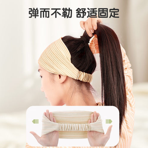 安可新月子帽产后加厚彩棉