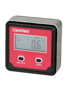 Gemred高精度数字显示倾角仪盒子数字角尺角计与强磁迷你水平