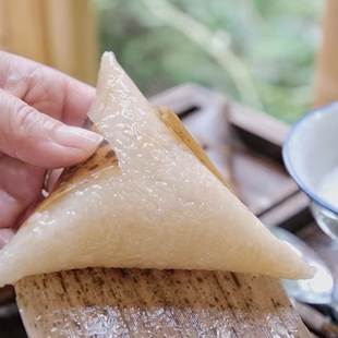 随州特产农家纯手工制作原味粽子清水糯米粽子竹叶粽中秋节礼盒粽