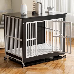 狗笼子家具式中型犬大型犬带厕所宠物金毛边牧专用室内狗窝大别墅