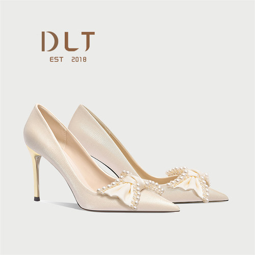 笛莲婷主婚鞋配饰可拆卸