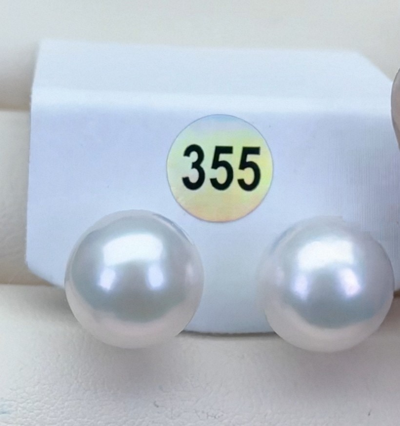 12.3mm正圆冷青光极光巨细腻微瑕新货宠粉,珠宝/钻石/翡翠,耳饰,淘宝优惠券,粉丝福利购,淘宝优惠卷