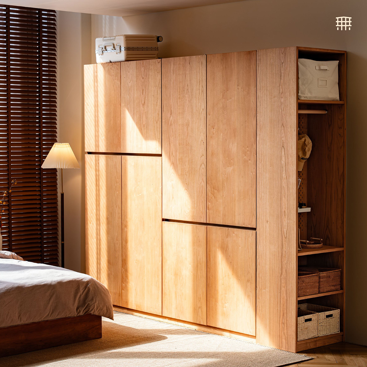 无即所有实木通顶衣柜分段式原木风衣橱家用卧室整墙收纳柜可定制,住宅家具,独立衣柜,淘宝优惠券,粉丝福利购,淘宝优惠卷