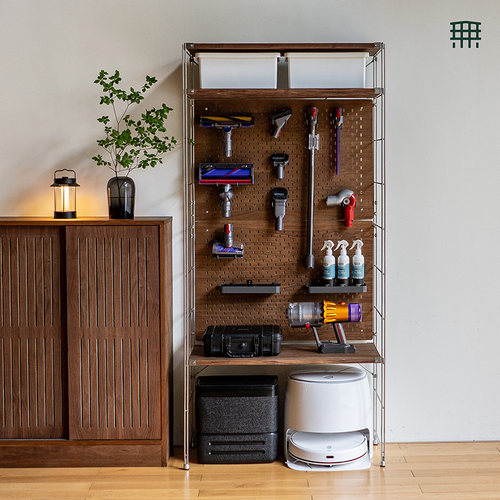 304不锈钢带洞洞板，工具收纳架