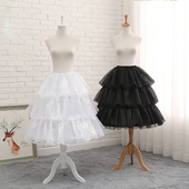 lolita暴力大号鱼骨裙撑日常花嫁撑鸟笼撑洛丽塔卡门半身裙可调节