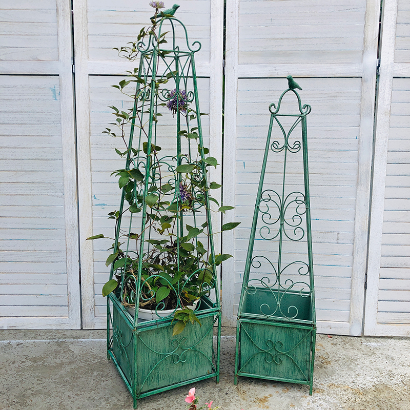 奈思铁艺铁线莲爬藤花架