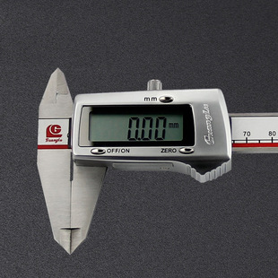 300 正品 200 150 500mm高精度工业级不锈钢卡尺 广陆数显卡尺0