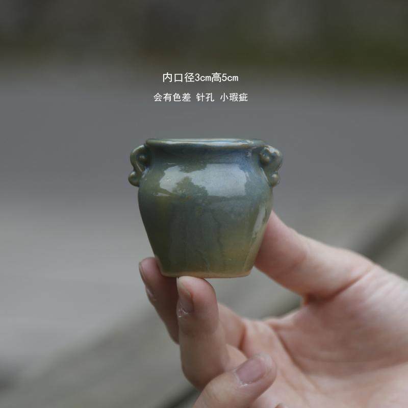 古风简约迷你控养拇指尖盆粗陶多肉花盆鱼缸陶瓷桌面绿植盆摆件,鲜花速递/花卉仿真/绿植园艺,花盆,淘宝优惠券,粉丝福利购,淘宝优惠卷