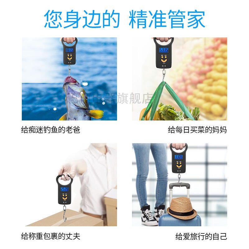 行李称电子手提秤随身20kg商务掉秤食物称携带弹簧秤公斤称5公斤