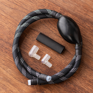 茶盘茶台排水管带吸水球茶几茶桌防冻耐热下水软管泡茶茶具排水管