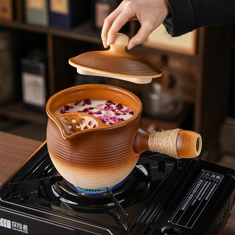 可干烧罐罐煮茶壶器陶瓦罐煮奶茶炒茶烤奶烤梨炖梨罐围炉煮茶套装,餐饮具,茶壶,淘宝优惠券,粉丝福利购,淘宝优惠卷