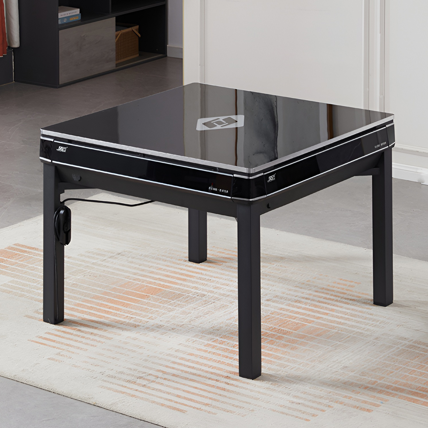 折叠麻将桌餐桌两用家用静音机麻