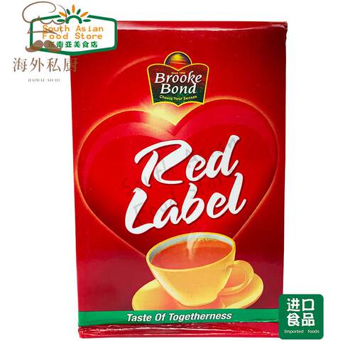 Indian food布鲁克邦德红茶 Black tea 红标茶 Red Label Tea红茶
