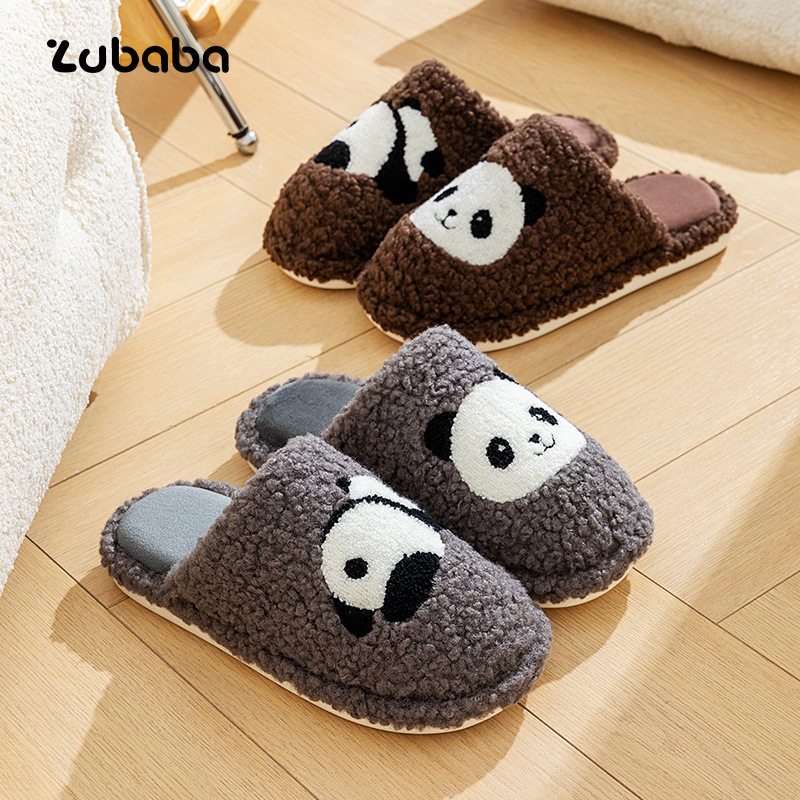棉拖鞋秋冬季男女情侣家居室内保暖加绒木地板拖鞋防滑毛拖鞋包头