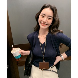 LICKYSENIOR现货针织线羊毛套装背心/开衫女薄款防晒