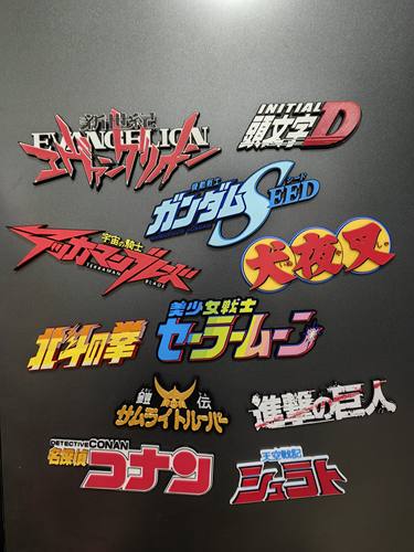 磁吸 洞洞板 机箱 冰箱贴 卡通动漫 游戏 Logo  立体字体 第二弹