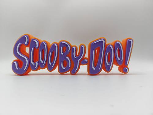 史酷比 Scooby Doo! Logo  立体字体 立牌 标志 高颜值 摆件