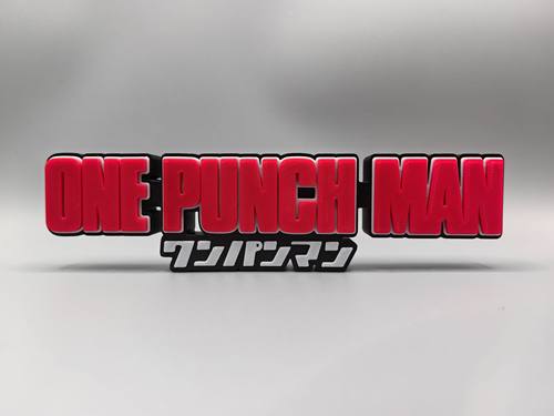 一拳超人 One punch man  Logo 立体字体 立牌 标志 高颜值 摆件